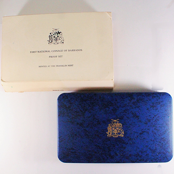 バルバドス プルーフ貨幣セット(First National Coinage Of Barbados