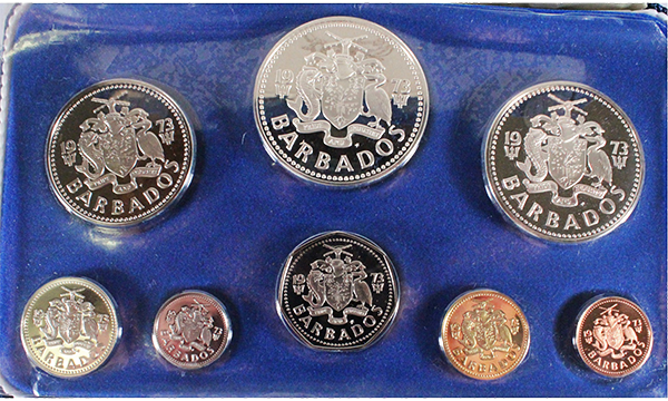 モ*ー様 1973 フランクリンミント バルバドス島 史上初の公式貨幣