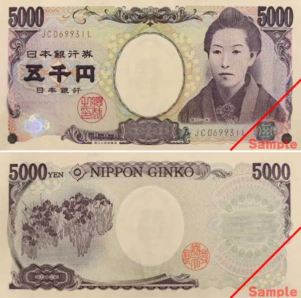 5000円札の歴代肖像人物は誰？全4種類の五千円札を解説 | 古銭買取専門