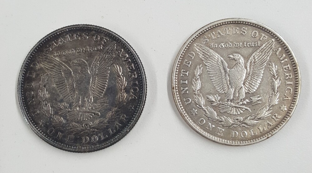 アメリカ銀貨 11枚 Tom モルガンダラー 銀貨 古銭 本物保証 モ*ー様