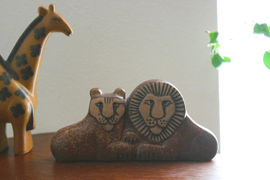 Gustavsberg Lisa Larson Noaks Ark Lejon グスタフスベリ リサ