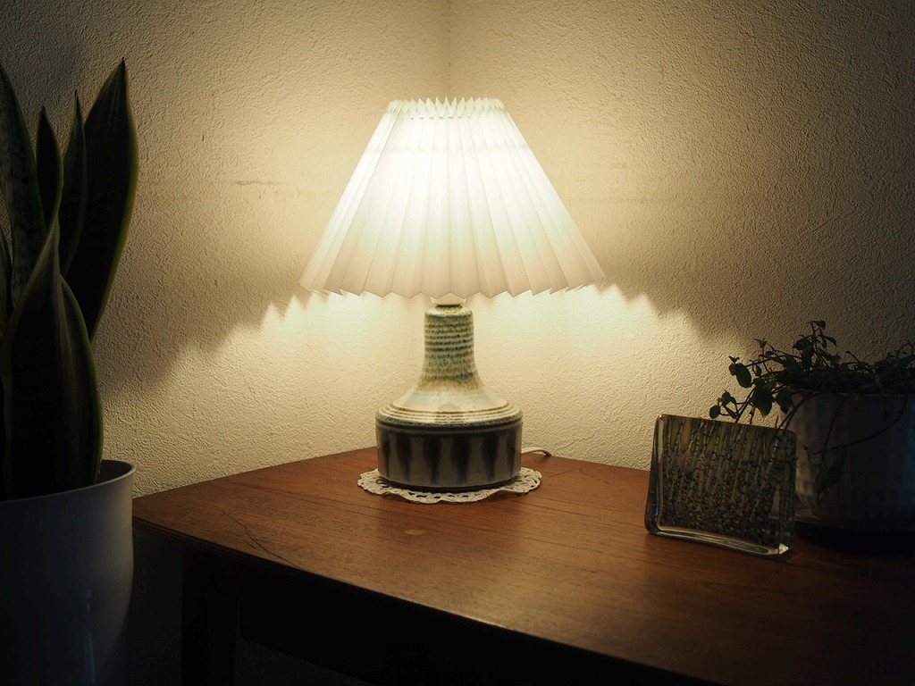 北欧ヴィンテージ SOHOLM 陶器のテーブルランプ - a n t e n n a