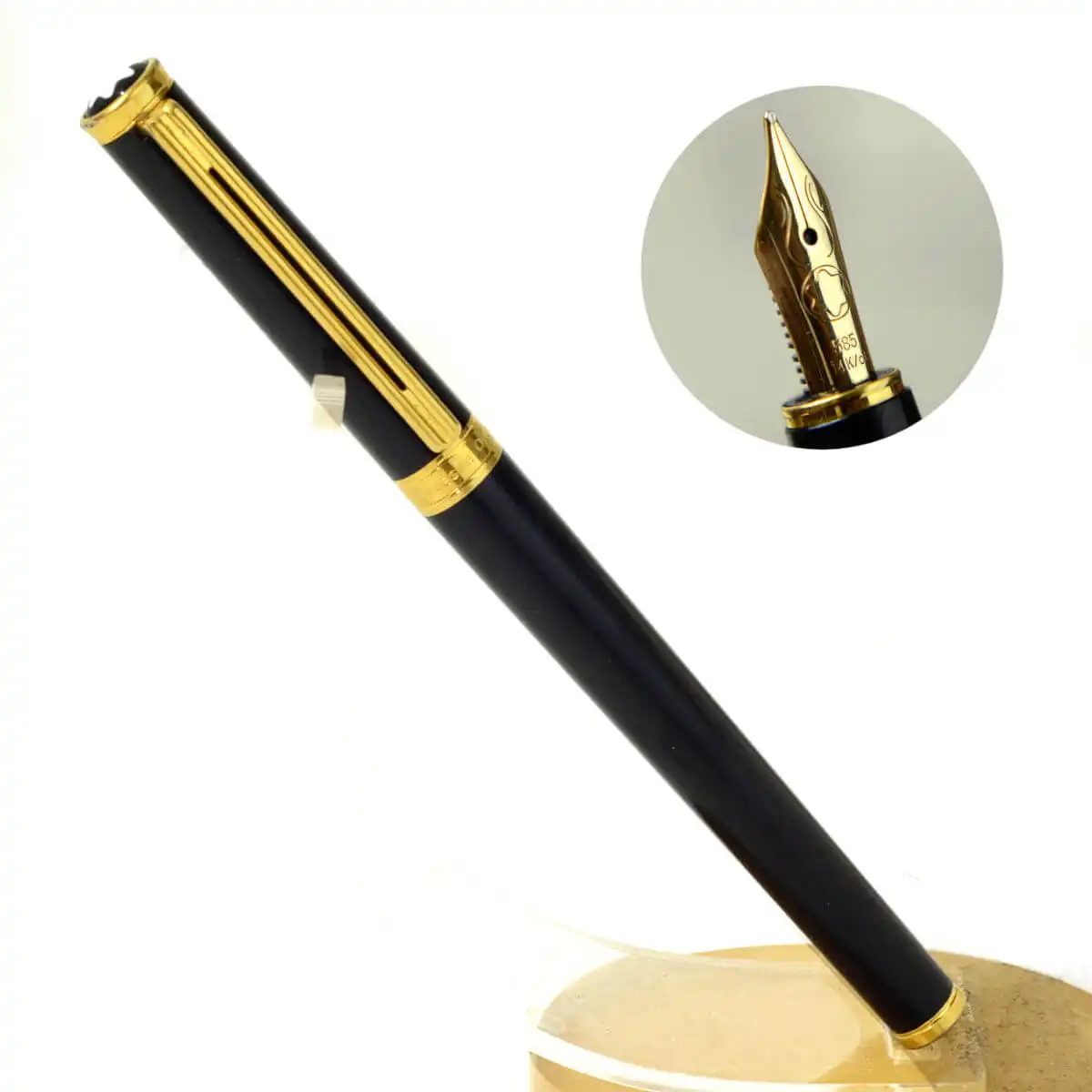 Montblanc Noblesse oblige fountain pen 14K platinum gold M online