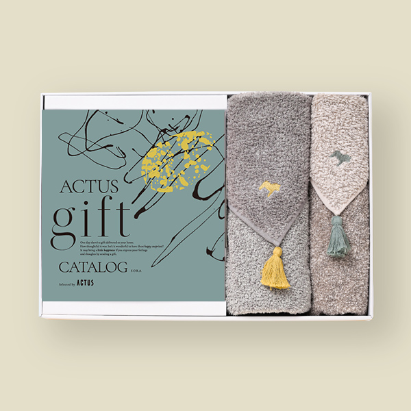 ACTUS(アクタス) ギフトカタログ ＜SORA(空)＞＋HOKUO タオルセットを