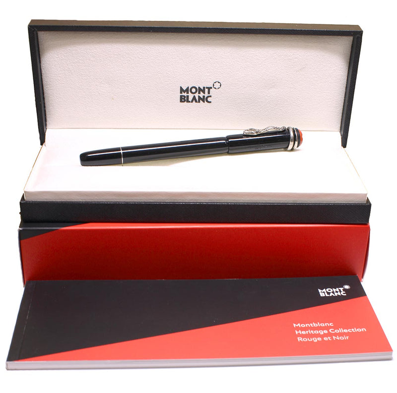 MONTBLANC HERITAGE COLLECTION ROUGE et NOIR SPECIAL EDITION FOUNTAIN P