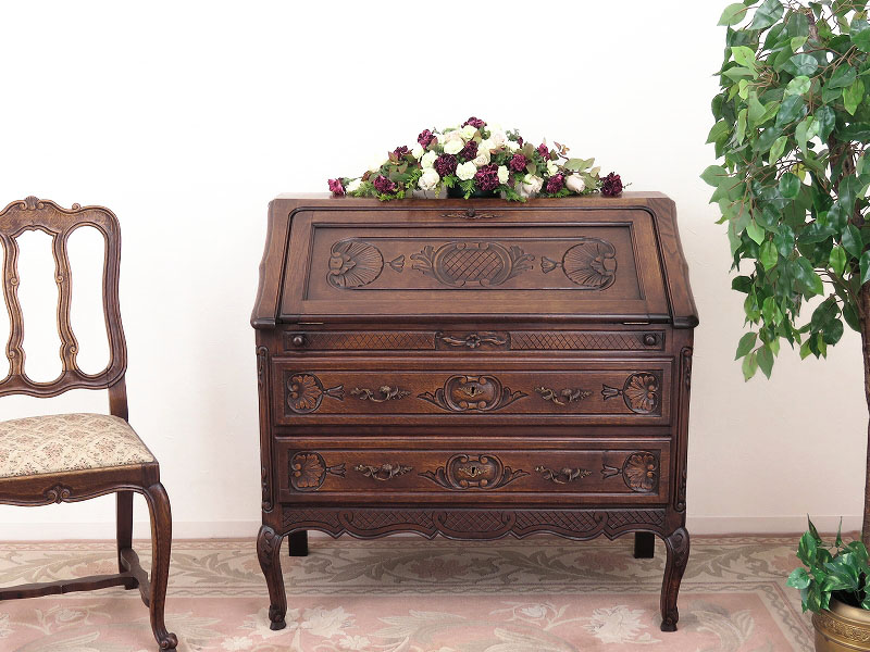 アンティーク家具通販のデスク・ビューロー | alver