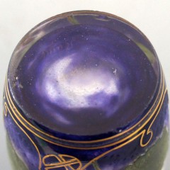 ドーム「スミレ文花瓶」《アンティックかとう》