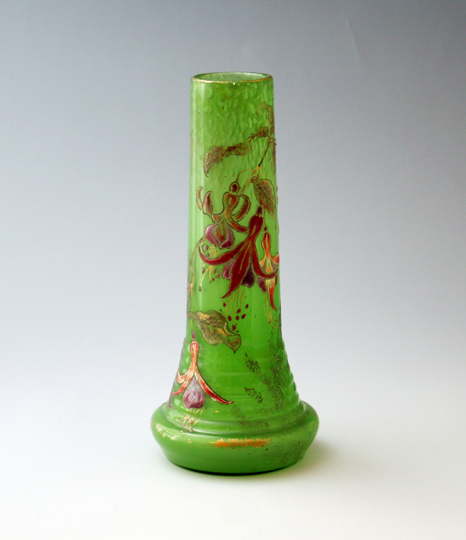 エミール・ガレ tipガレ 花瓶 花入 果実文 エミール・ガレ Tipガレ