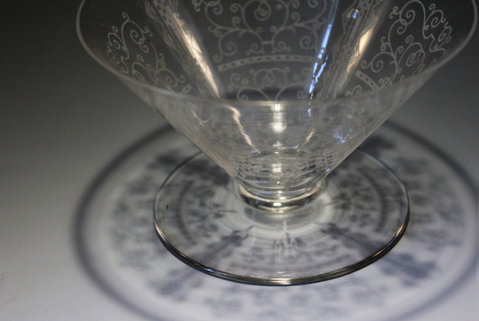 希少】オールドバカラ ISIGNY シャンパンクープ H:13cm 希少】オールド