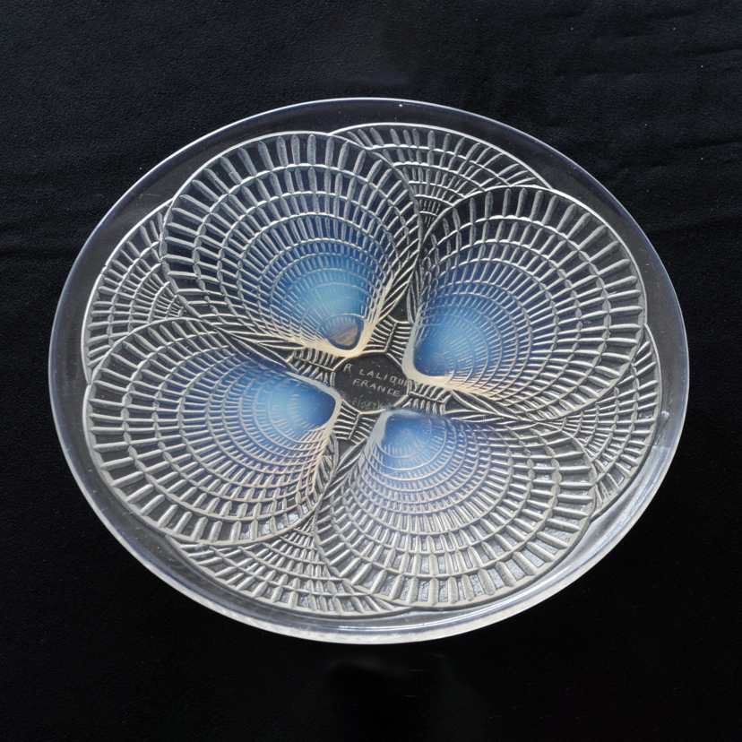 本人作 ルネ・ラリック フルロン 大皿 28cm オパルセント1935