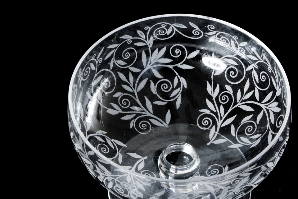 オールドバカラ「ゴルフ・ジュアン GOLFE JUAN クープグラス