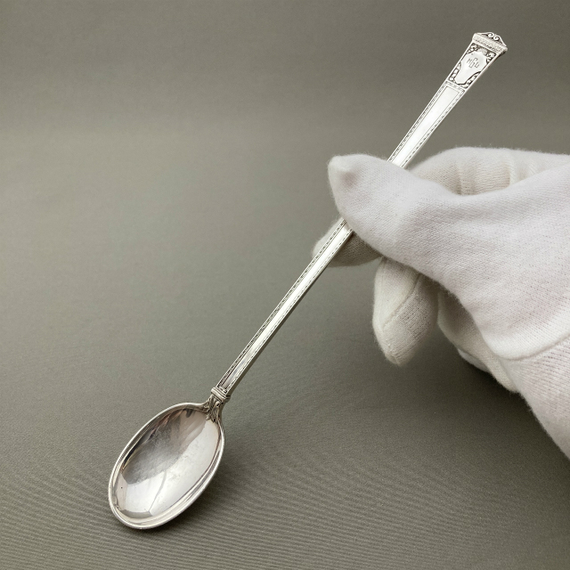 ◇非売品 特注 共箱付！ティファニー マドラー アリ/蟻4匹 銀製/SV925