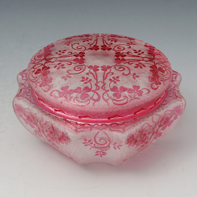 Baccarat オールドバカラ/※美品 エグランチエ 野薔薇 蓋物 【公式通販】