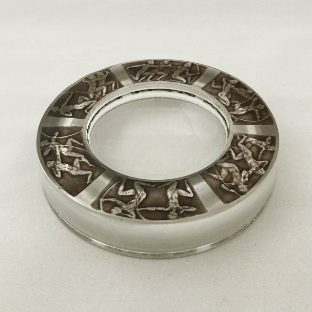 ルネラリック 通常18万円超 イヤープレート クリスタルガラス 飾皿