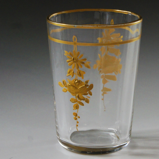 色絵金彩 花文 盃 酒盃 合わせ箱 M 6405 色絵金彩 花文 盃 酒盃