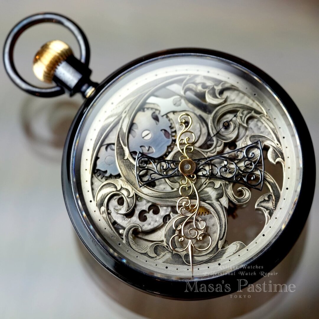 赤銅ケース 針製作 カスタム懐中時計 | マサズパスタイム