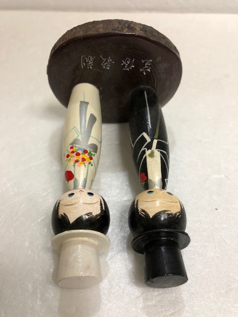 宝塚歌劇 宝塚レビュー こけし 人形 木台 昭和レトロ 10．0cm