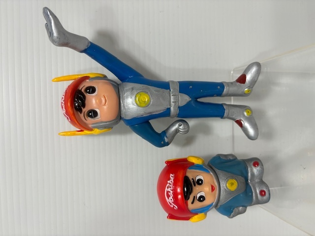 東芝☆光速エスパー☆ソフビ人形 16．0cm 当時物 企業物 非売品