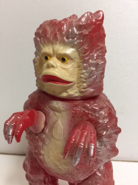 2016 ブルマァク ガラモン レッドクリア ソフビ フィギュア 2025年最新