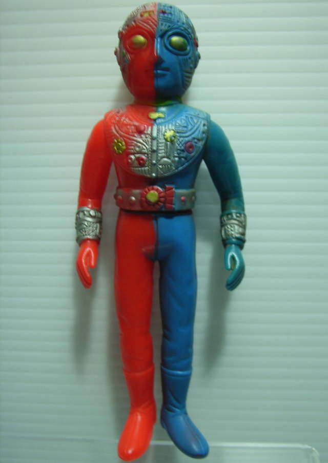 ポピー キカイダー01 ハカイダー ソフビ 新品 昭和レトロ 旧バンダイ