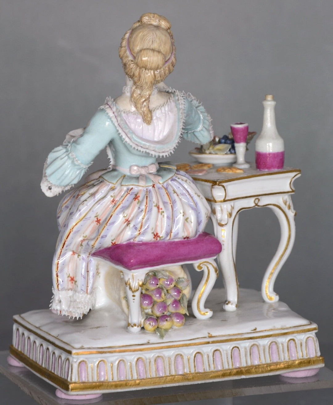 マイセン人形（フィギュリン） 「五感の寓意」シリーズ5点セット 1850