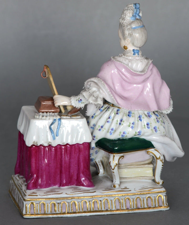 マイセン人形（フィギュリン） 「五感の寓意」シリーズ5点セット 1850