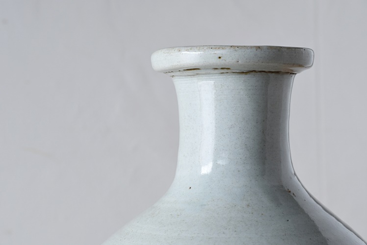 古伊万里 白磁 大徳利 - 生活骨董と古布のアンティークショップ