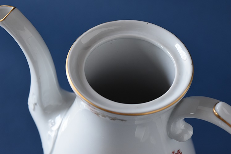 深川製磁 紅葉 ティーポット シュガーポット クリーマー 3点セット