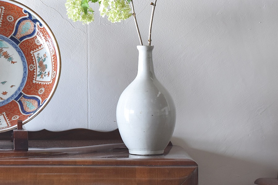 とろとろ肌 小さな 白磁 筆洗 古 古道具 アンティーク とろとろ肌