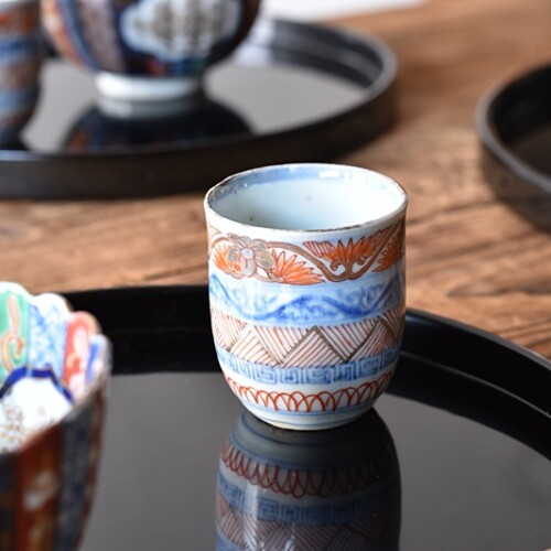 蕎麦猪口 向付 小鉢 - 生活骨董と古布のアンティークショップ antique