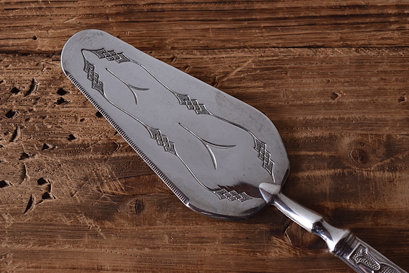 英国アンティーク シルバープレート ケーキサーバー - 生活骨董と古布