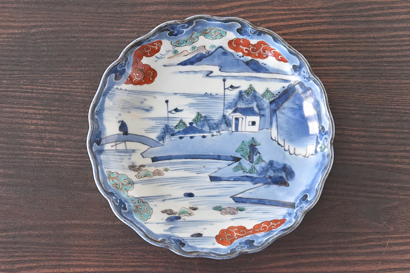 M-1300 古清水色絵向付 江戸初期 M-1300 古清水色絵向付