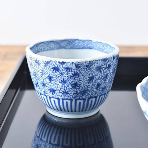 蕎麦猪口 向付 小鉢 - 生活骨董と古布のアンティークショップ antique