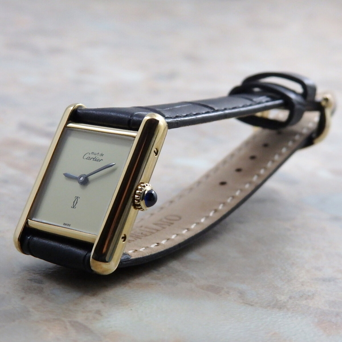 た*か様 Cartier VERMEIL TONK quartz リューズ無し た*か様 Cartier