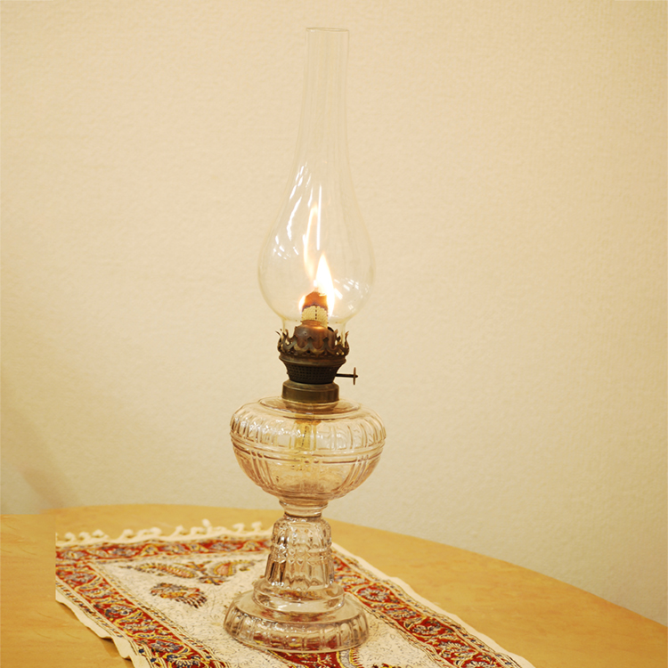 フランスアンティーク フランスアンティーク オイルランプ 灯具 実用可