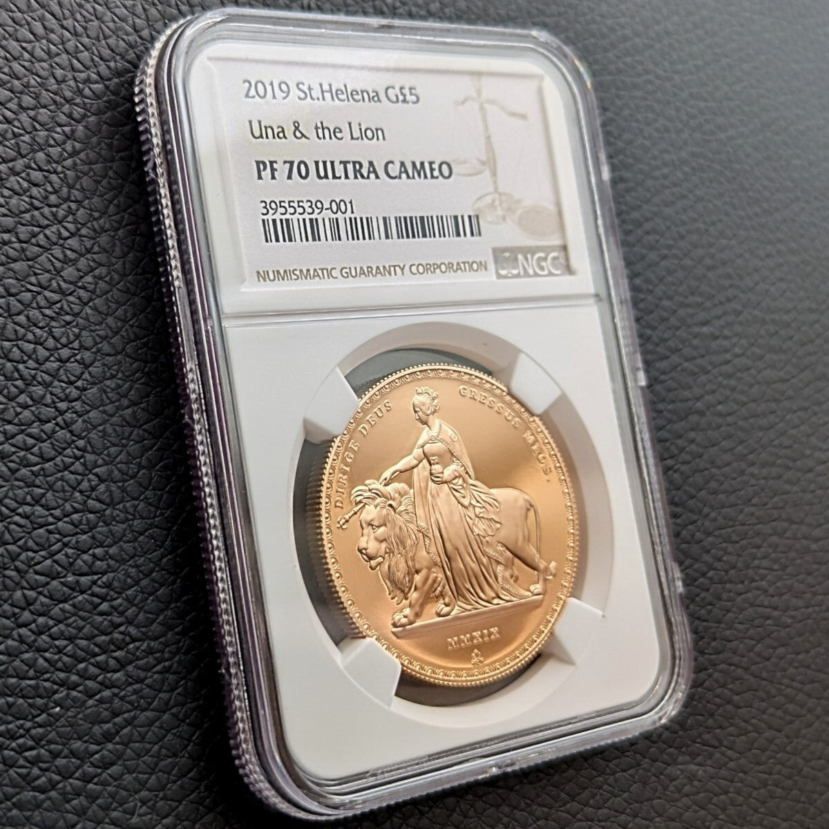 金貨【最高鑑定 2019年 ウナとライオン NGC PF70UC 鑑定 金貨】セント