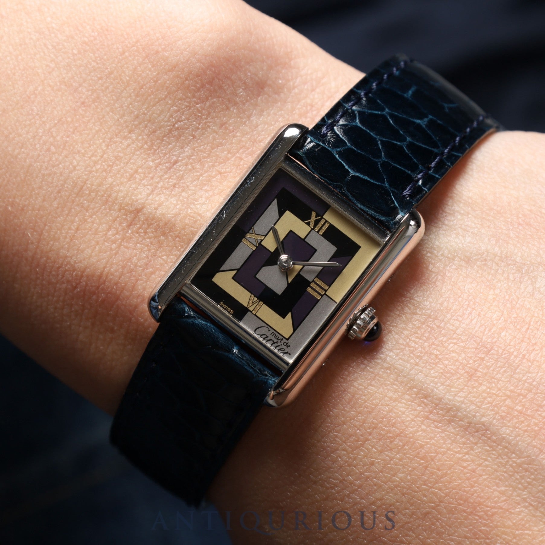 Cartier カルティエ メンズ時計ベルト 純正Dバックル&レザーベルト