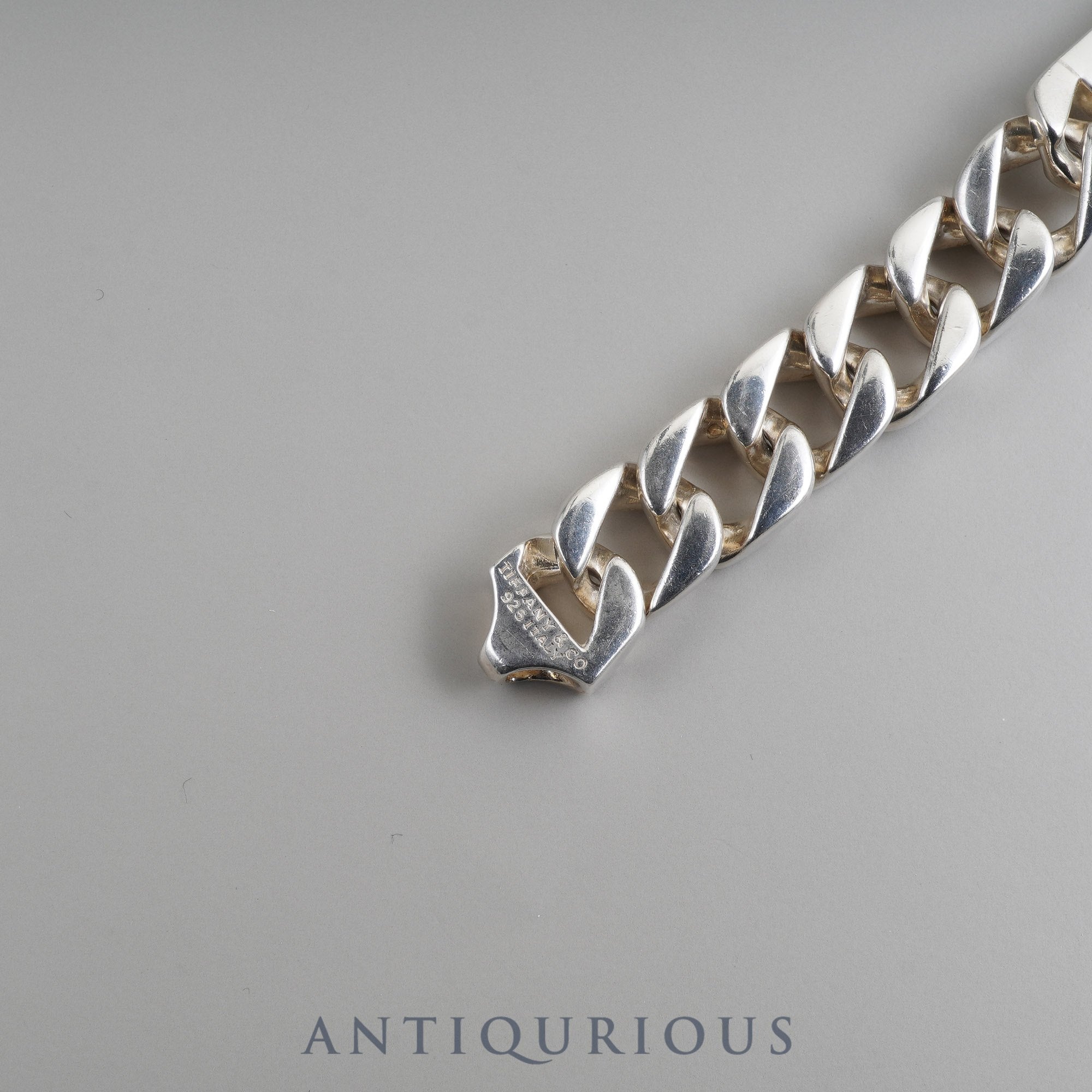 TIFFANY＆CO ティファニー Tナローチェーンブレスレット SV シルバー