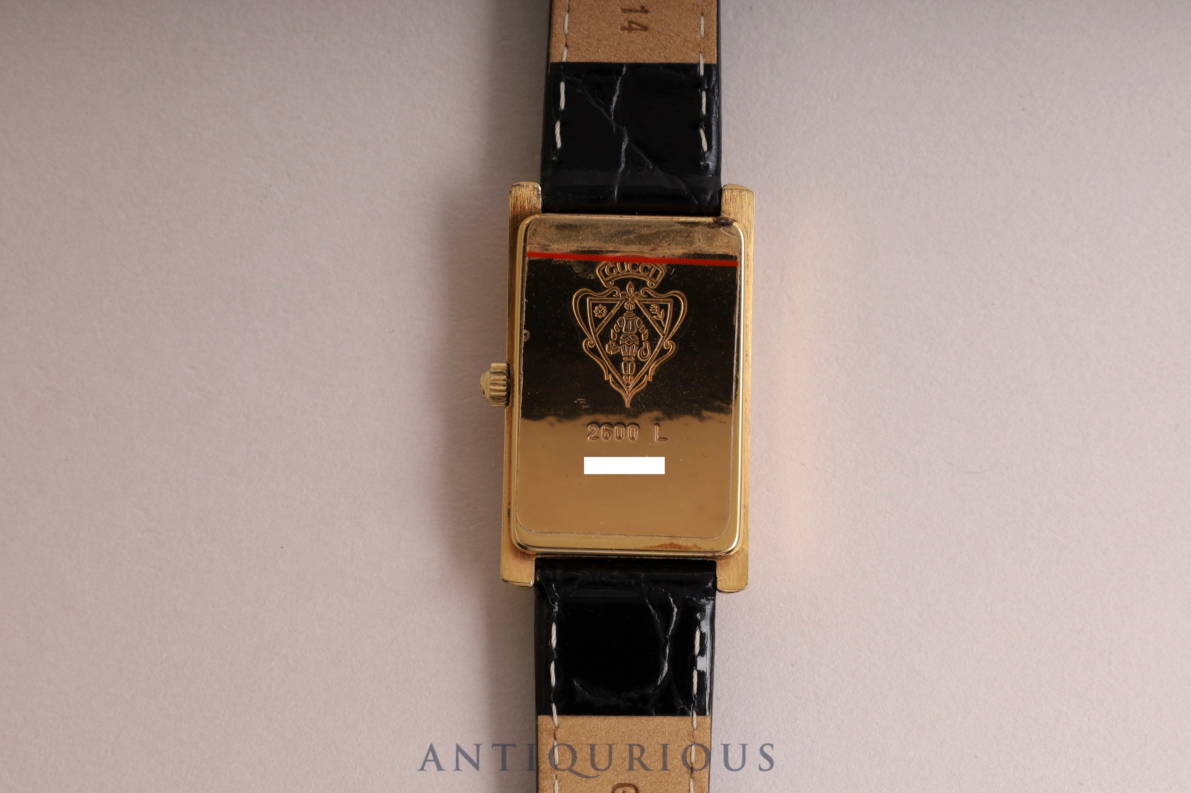 グッチ 2600L | 東京銀座のヴィンテージウォッチ専門店 - ANTIQURIOUS