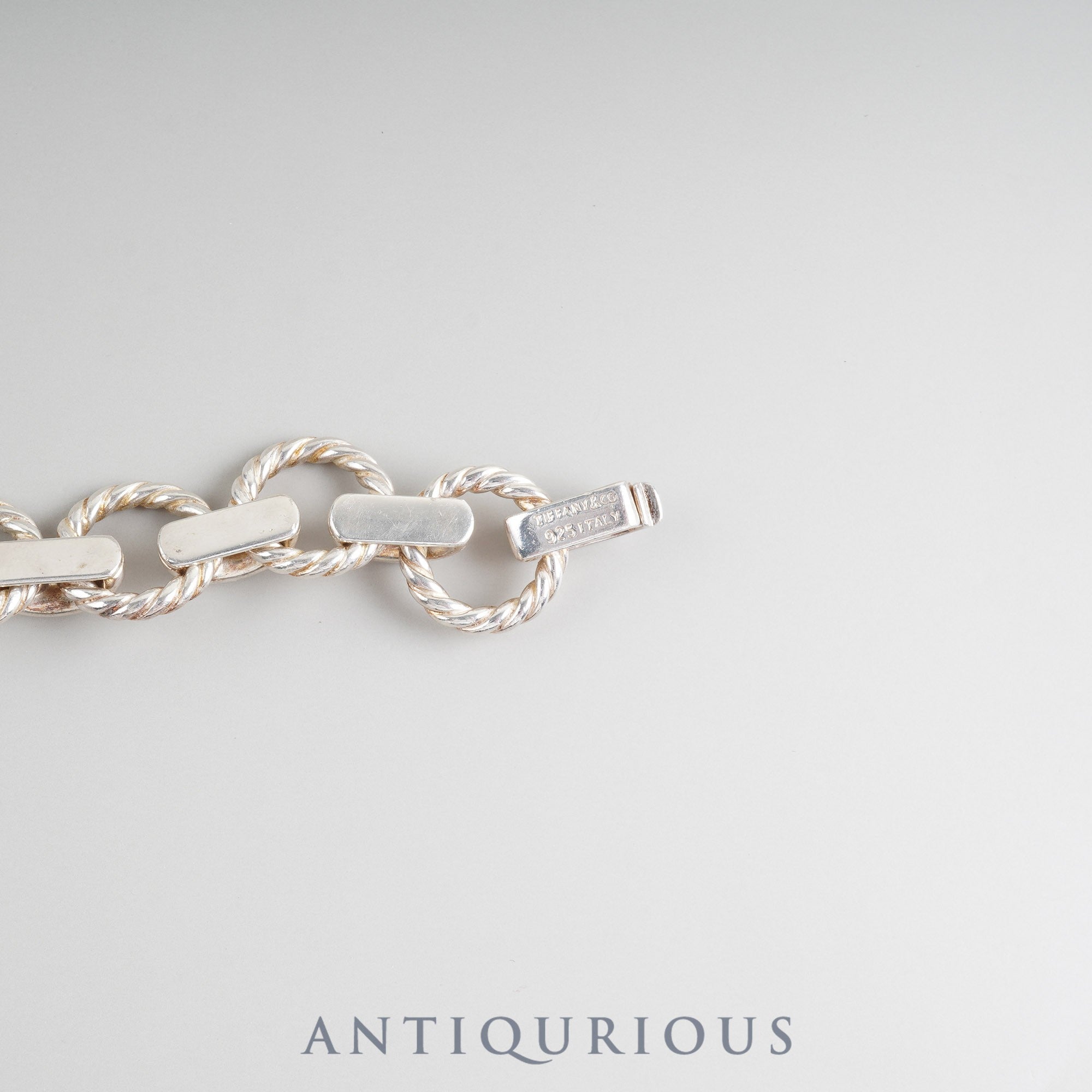 ティファニー ブレスレット ツイスト サークル ヴィンテージ SV925