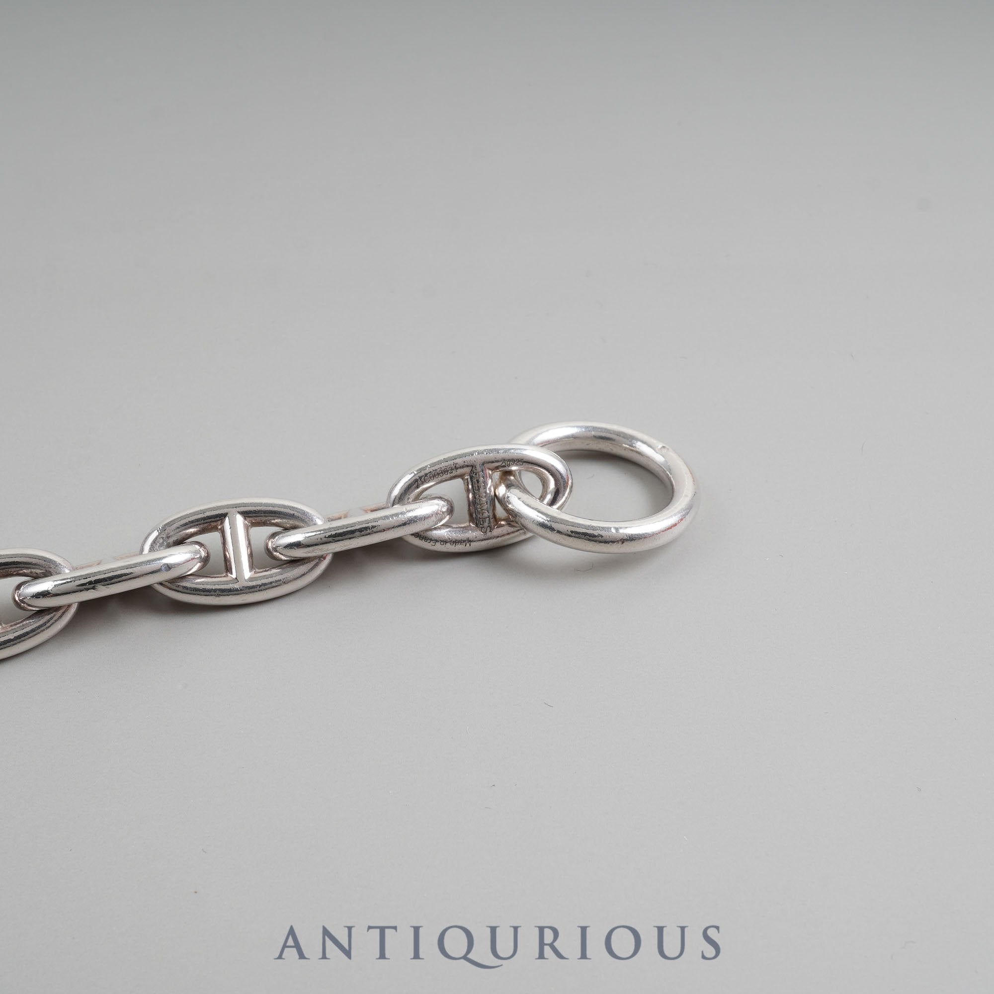 エルメス ブレスレット シェーヌダンクル GM 14コマ SV925 箱 | 東京