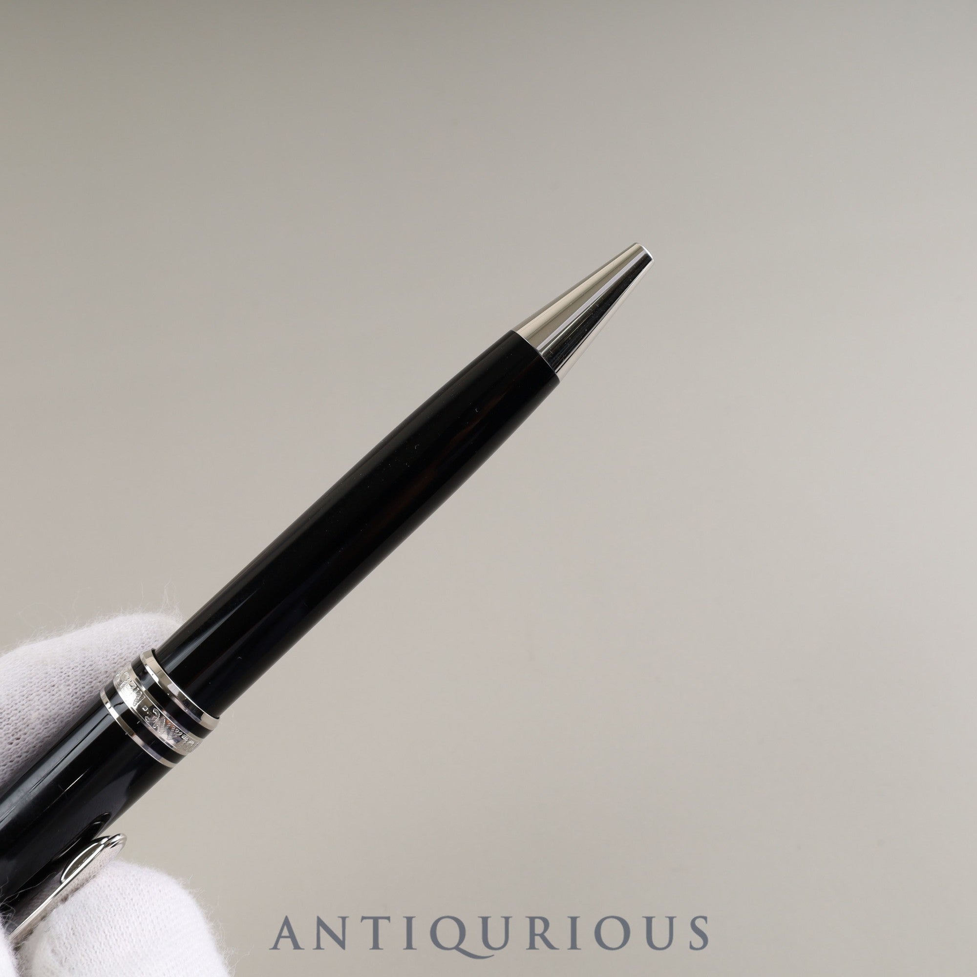 モンブラン プラチナライン P164 プラチナxブラック ボールペン 超美