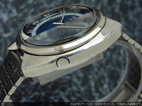 JA-0511| セイコー アドバン 7019-7270 多面カットガラス 変形ケース