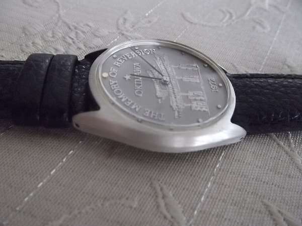 シチズン 1972年沖縄返還記念 銀無垢 手巻き時計 | アンティー