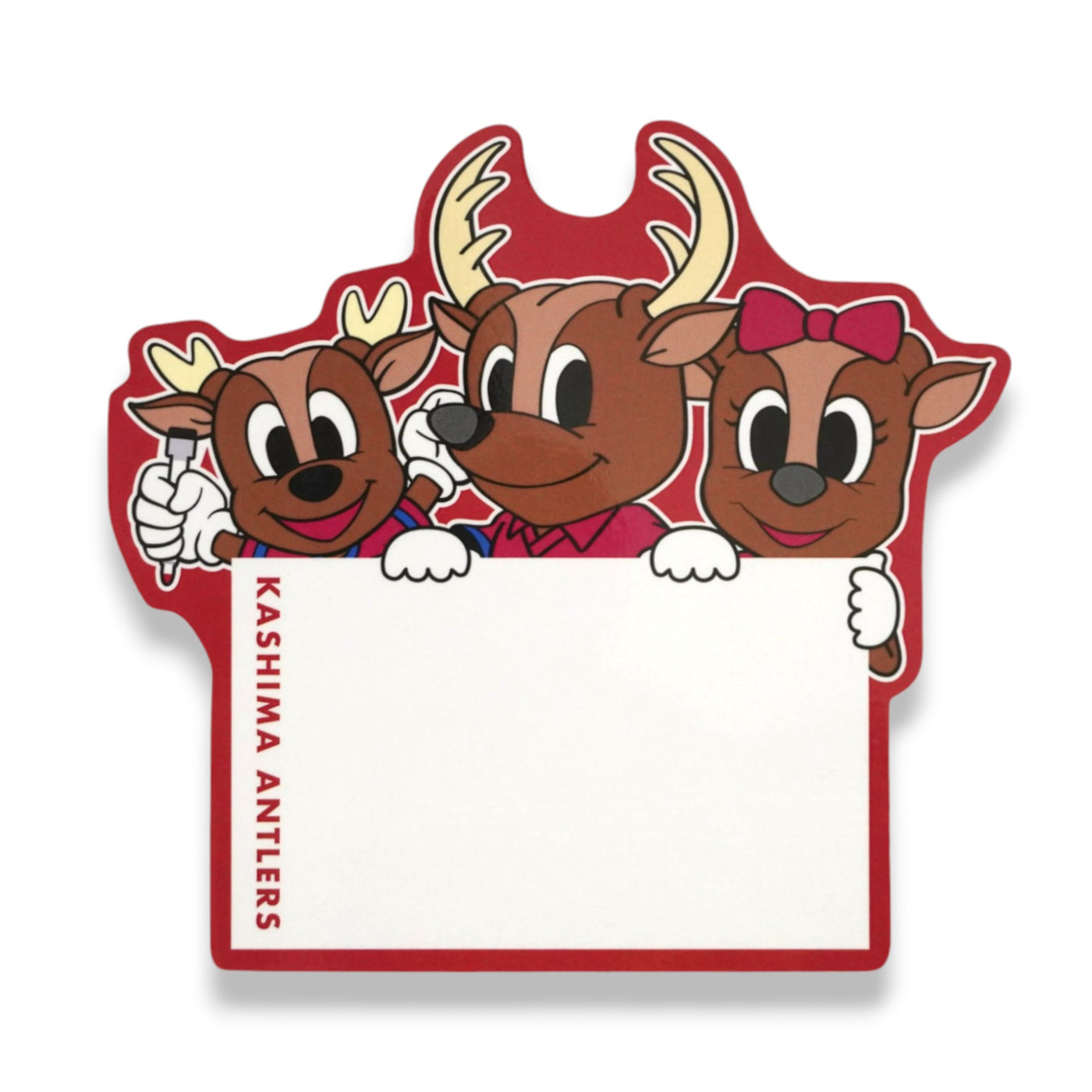 鹿島アントラーズ キャラクターグッズ しかお しかこ ホワイトボード