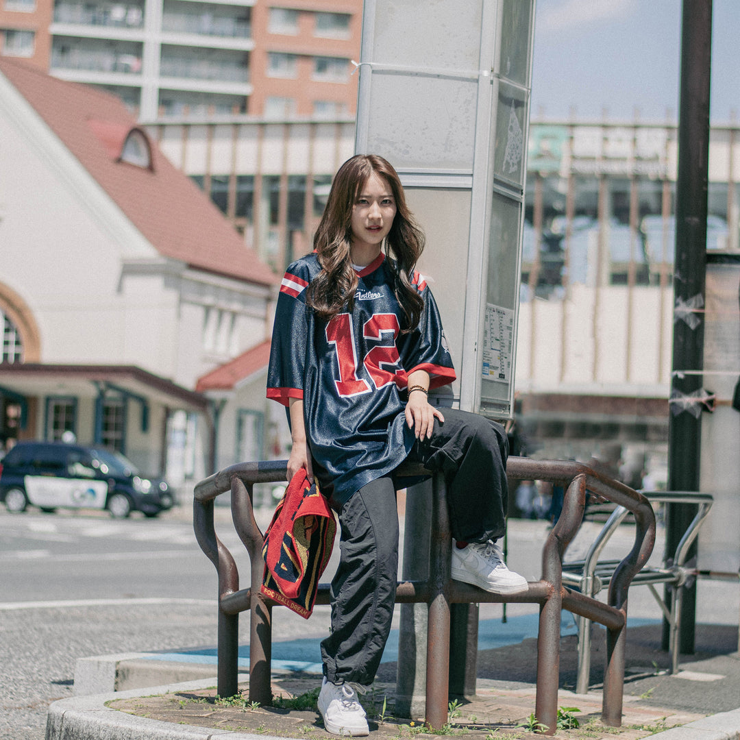 鹿島国立】アメフト風シャツ（ネイビー） – 鹿島アントラーズFC - 公式