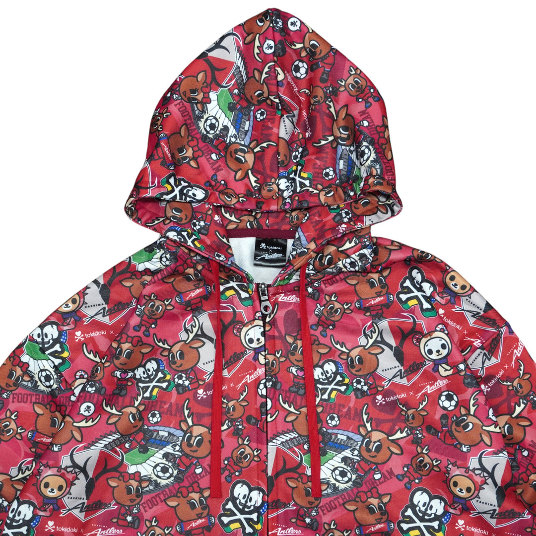 tokidoki × Antlers 総柄スウェットフルジップパーカー – 鹿島