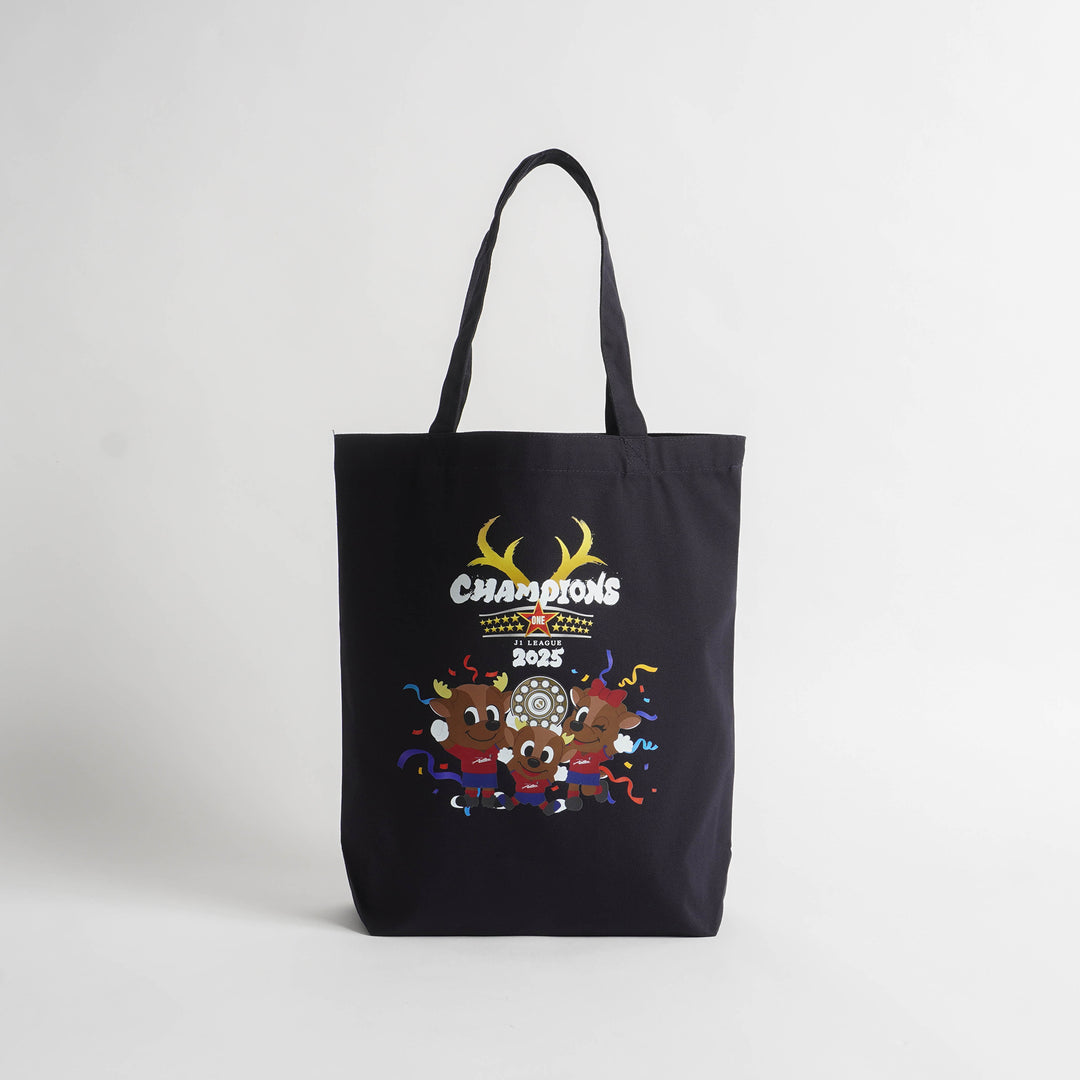 25J1リーグ優勝記念トートバッグ（マスコット）全2色【予約】 – 鹿島