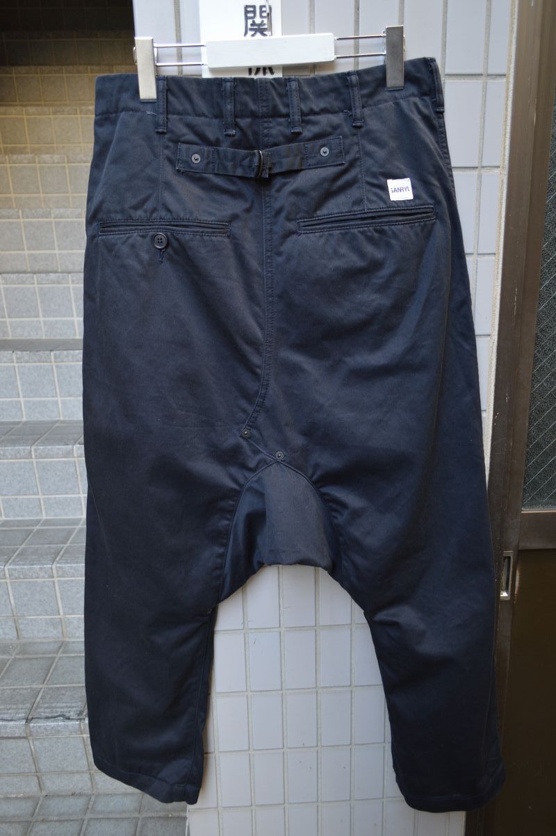 GANRYU サルエルパンツ GANRYU ガンリュウ サルエルパンツ ブラック M