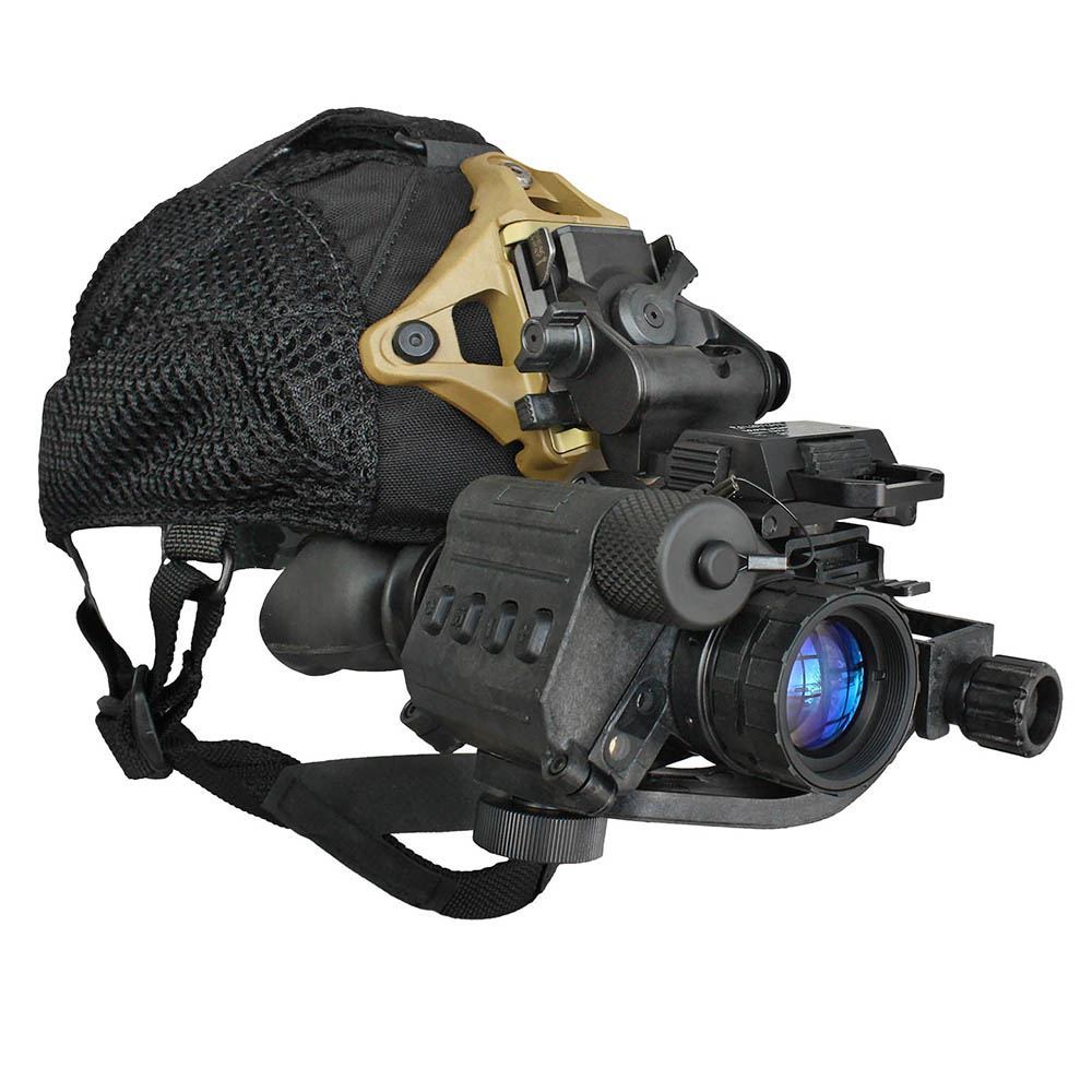 陸自迷彩NVGナイトキャップ 新型 ナイトビジョン 暗視眼鏡 AN/PVS 14